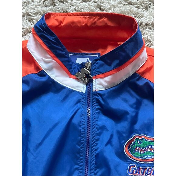 Vintage 90s Florida Gators Men’s XXL Starter Windbreaker Track Jacket Zip Up - Picture 12 of 14